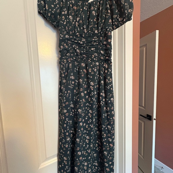 Bohme Floral Green Dress - Picture 2 of 3